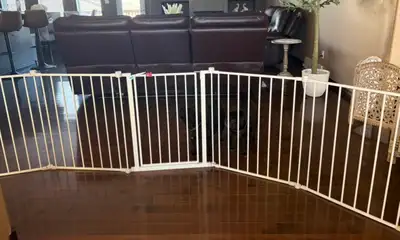 Sturdy Baby/Toddler Gate or Dog Gate, View more