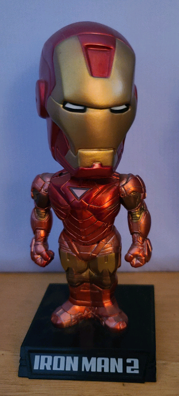 Iron Man 2 Bobblehead MARK IV Funko Vtg 2010 Marvel Figure, View more