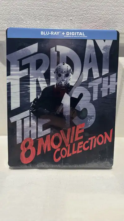STEELBOOK FRIDAY THE 13 TH 8FILM FRANÇAIS NEUF , View more