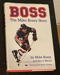 Boss The Mike Bossy Story autographed