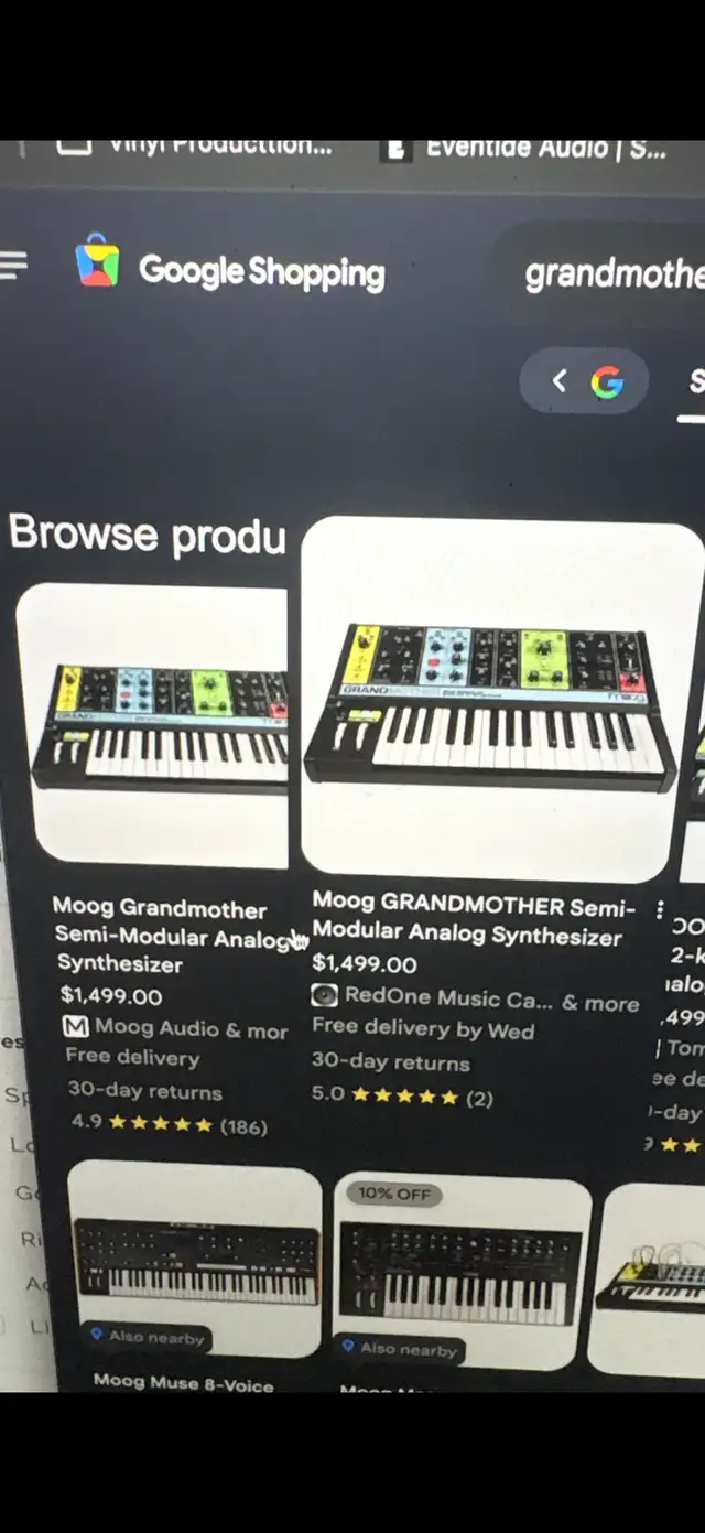 moot grandmother semi modular analog sinthesizer