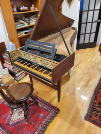 Hubbard single manual Flemish harpsichord