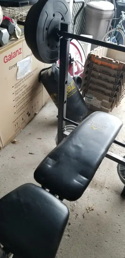 Multipurpose Everlast Bench press set, View more