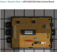 LG Air Conditioner Main Control Board 6871A20155A