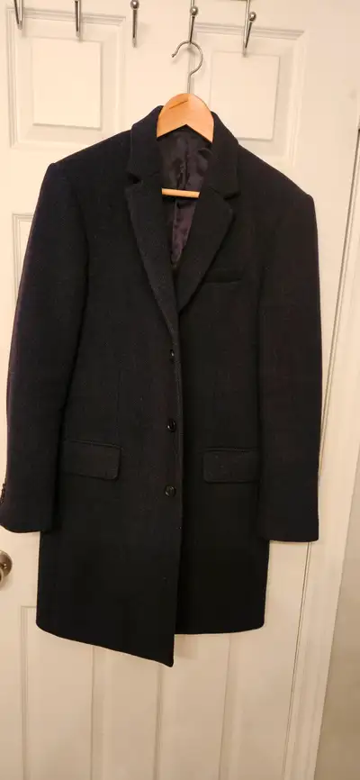 Club Monaco mens navy longcoat, View more