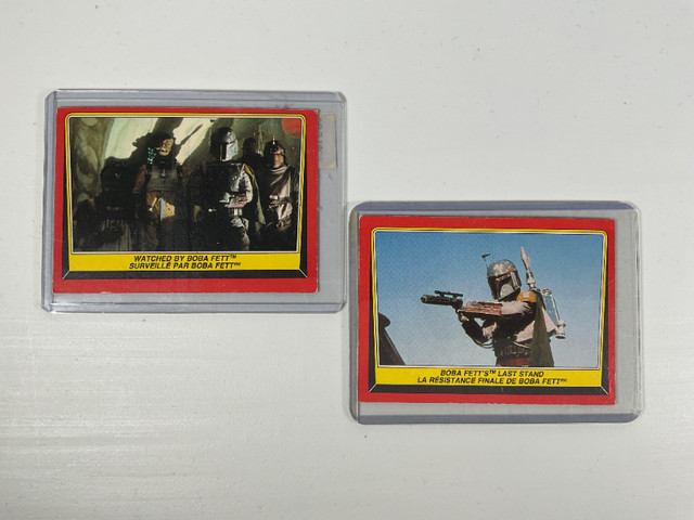 Star Wars Trading Cards - 1983 O-Pee-Chee in Toys & Games in Edmonton