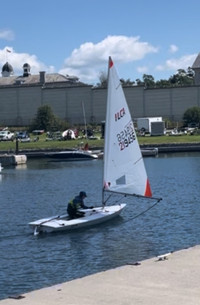 Laser 4.7 (ILCA 4) sailboat