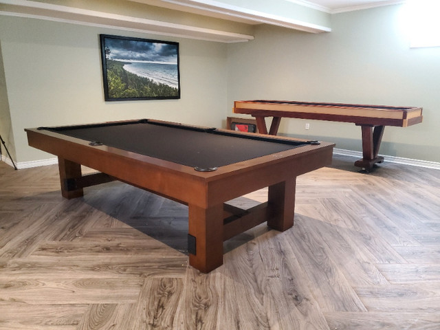 New Pool Tables delivered & setup to Cottage County in Other in Muskoka