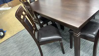 Must Go ASAP !! Wooden Dining set For sale ! Free home delivery, View more