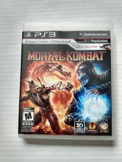 MORTAL KOMBAT 9 (2011) PS3 MK PLAYSTATION 3 GAME GOOD CONDITION, View more