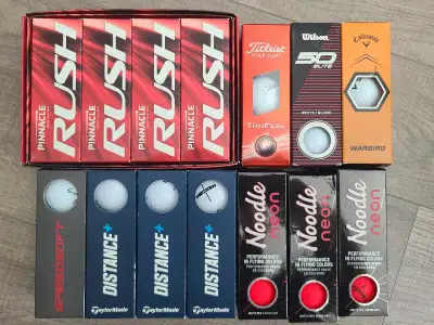 3.5 Dozen Brand New Golf Balls, View more