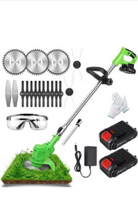 Cordless Weed Eater String Trimmer 24V Weed Wacker,3 in 1 Weed T