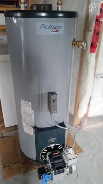 Dettson HMC-32 / 50E-2 / WHO-32L water heater: - Excellent working condition - Beckett oil burner; n...