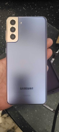 Samsung s21 Plus & cases - Purple/Gold