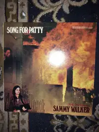 Song for Patty by Sammy Walker [rare vinyl]