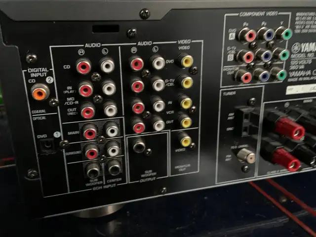 Yamaha Model RX-V440 AV Receiver in Stereo Systems & Home Theatre in Mississauga / Peel Region - Image 4
