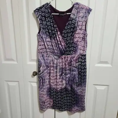 Laura Petite purple dress womans 12 , View more