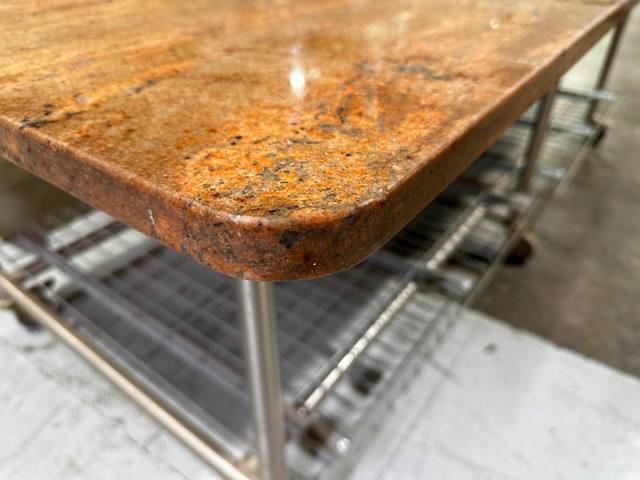 Large Granite Work Table on Casters in Industrial Kitchen Supplies in Calgary - Image 2