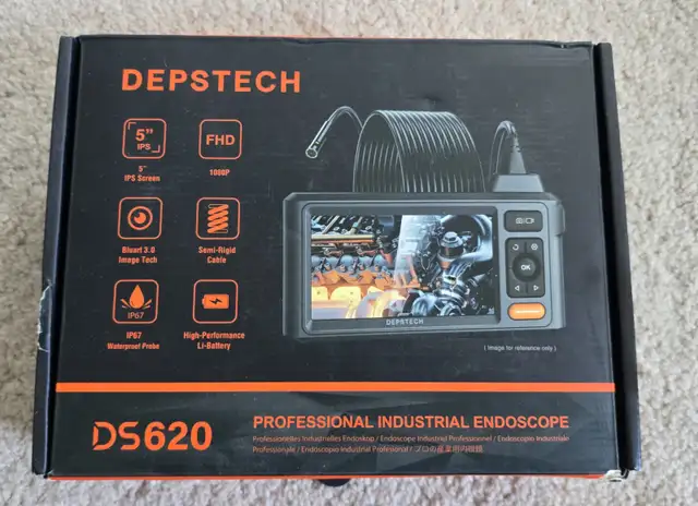 DEPSTECH Dual Lens Endoscope