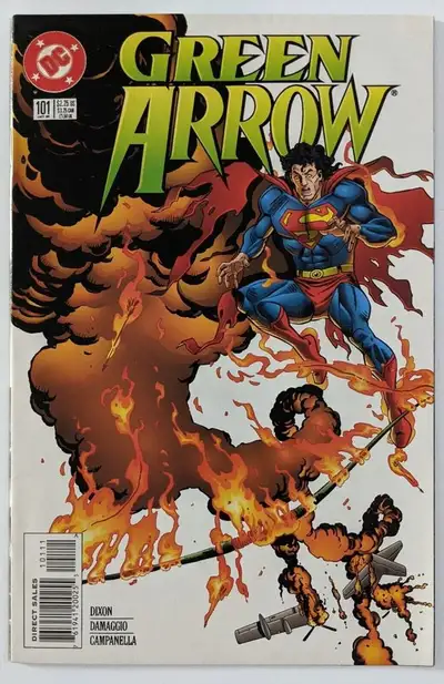 Green Arrow # 101 1995 DC Comic Death of Oliver Queen NM, View more