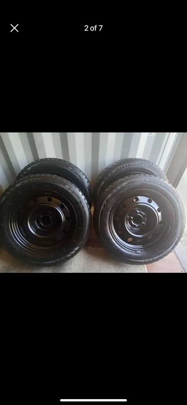 Set of 4 WINTER CLAW tires and rims(215 65 17) pattern (5×114.3) in Tires & Rims in Oakville / Halton Region - Image 3
