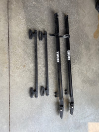 Thule roof racks + bike carriers