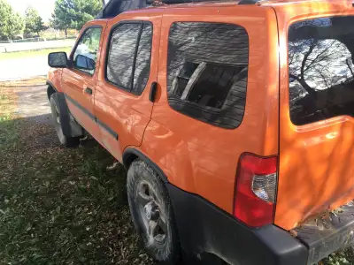 2003 Nissan Xterra 4x4 $900 obo. Has been sitting for a few years. Great resto project, body still d...