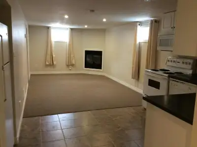 Beautiful Fernwood Park Neighbourhood. Newly Renovated Basement Suite For Rent. 1 Bedroom + Den, 4-P...