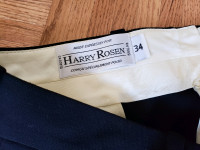 HARRY ROSEN Men's Dress Pants Trousers