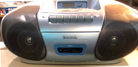 Panasonic Stereo  Portable CD system with Sensor tape deck.