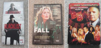 Seasons of The Blacklist, The Fall, or Las Vegas on DVD