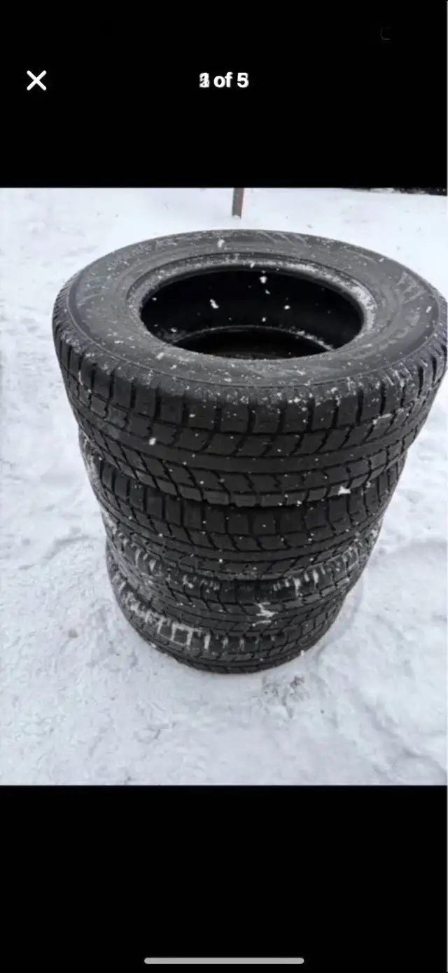 Winter Tires sets in good condition  235/65/R17,245/60/R18, 215/ in Tires & Rims in Ottawa - Image 5
