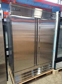 Commercial 54"wide Double Solid Door Freezer