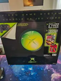 Original Xbox Console Box Only!