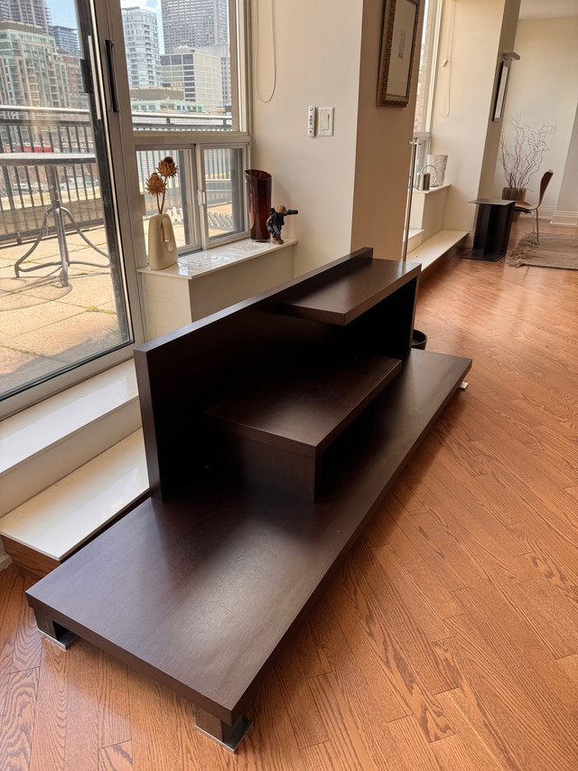 Console with shelves - like new!  in TV Tables & Entertainment Units in City of Toronto