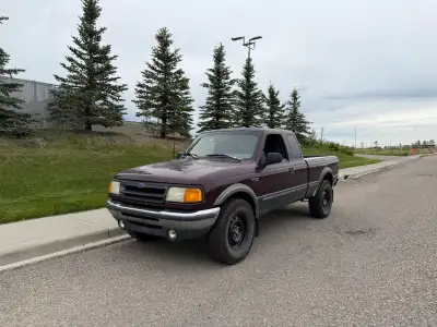 Selling 1993 Ford Ranger XLT 4x4. Body is in great shape, small spots of rust in a few places to be...