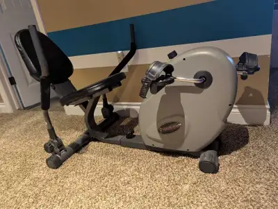 Free Spirit Stationary recumbent exercise bike, View more
