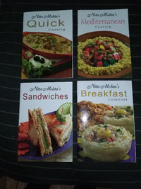 Set of 4 Nita Mehta&#39;s Paperback Recipe Books