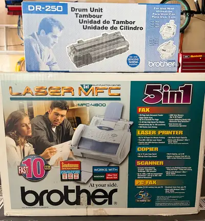 Brother Laser Printer with Toner Cartridge, View more