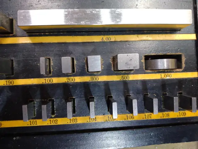SET OF GAUGE GAGE JO BLOCKS in Other in Belleville - Image 9