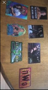 WWE WWF Rare Stickers