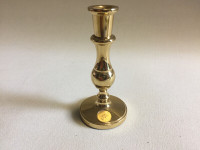Small Solid Brass Taper Candle Holder
