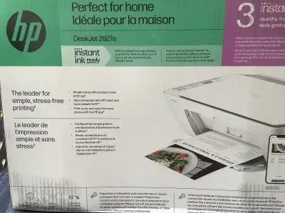 Brand new, unopened box , DeskJet 2827e Cash only pick up near Bathurst and Steeles