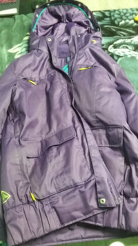 Purple winter Jacket