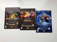 Blizzard Video Games Gift Cards