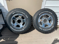 Bf Goodrich Tires and Dodge 8 bolt Rims