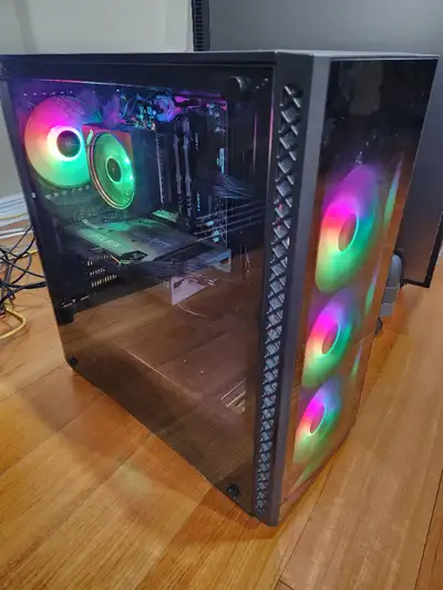 ARMOURY Gaming PC AMD Ryzen 7 8 core 3700X GigaByte RTX 3060 Ti, View more