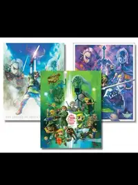Club Nintendo Zelda 25th anniversary posters