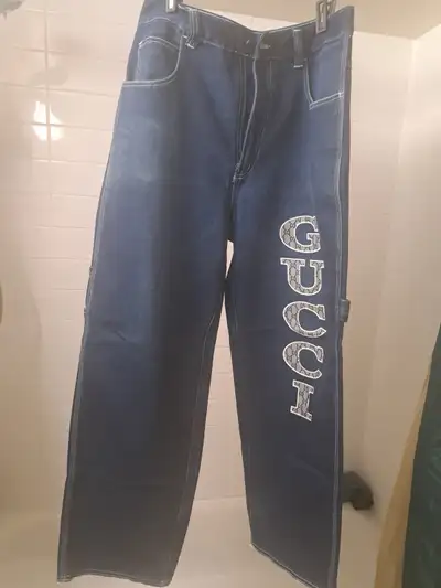 Gucci Jeans Carpenter Pants Made In Italy Vintage Rare Men's, View more