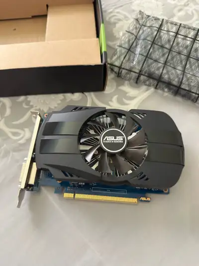Like new Asus Geforce GT 1030 2GB GDDR5 Graphics Card for sale. Used once or twice and kept in perfe...